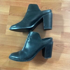 Dolce Vita Mules Black High Heel Women’s size 8